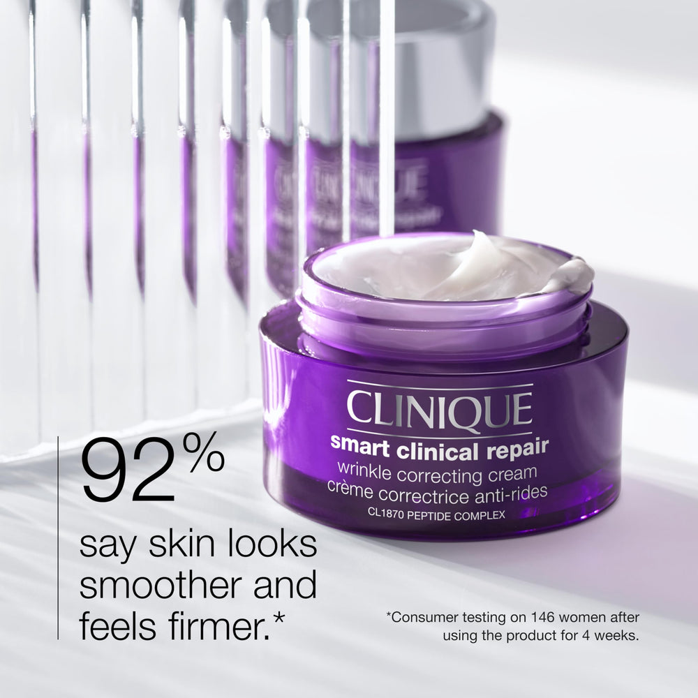 Clinique cream texture close-up demonstrating rich hydration and smooth finish