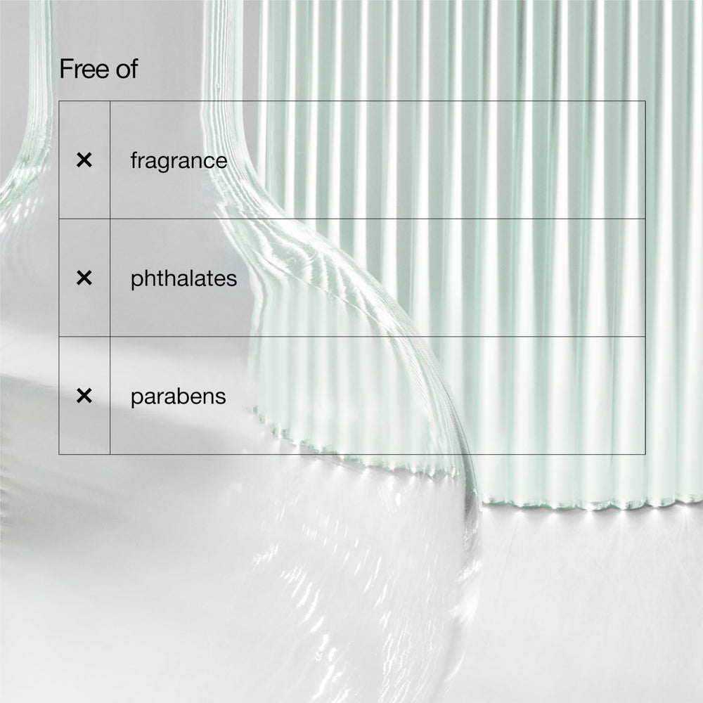 Clinique product label close-up showing ingredients and dermatologist guidance