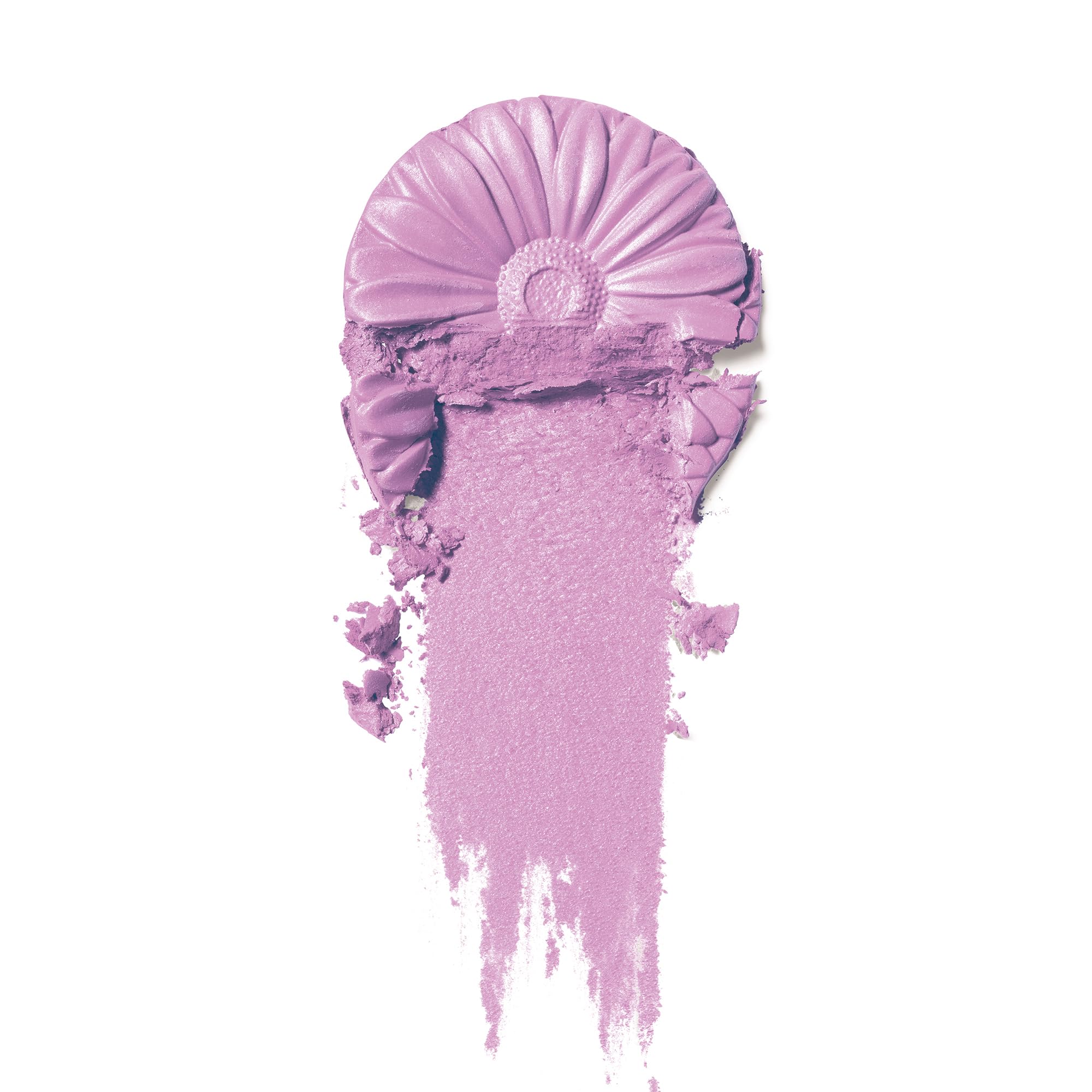 Clinique close-up texture of Pansy Pop blush illustrating silky finish