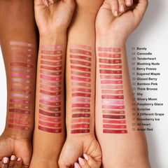 Clinique detailed view of the 3D pearl core showing sculpting and shine effect