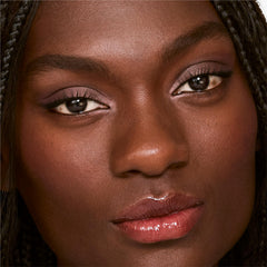 Clinique Pink Honey close-up of shadow pans showing silky texture