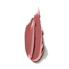 Clinique arm swatch of lipstick showing intense color payoff for shade match