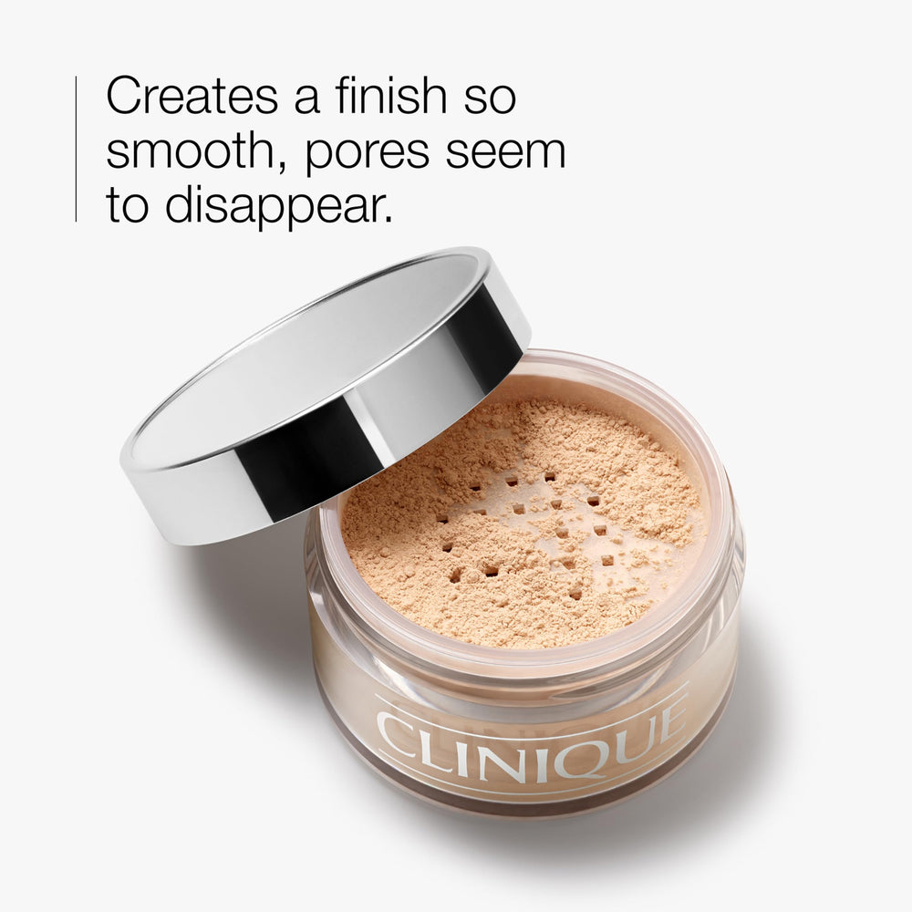 Clinique open sifter top view showing product dispensing and mess control