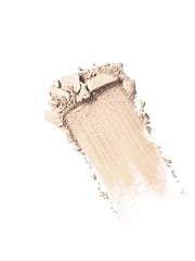 Close-up of Clinique powder texture highlighting smooth, blendable finish