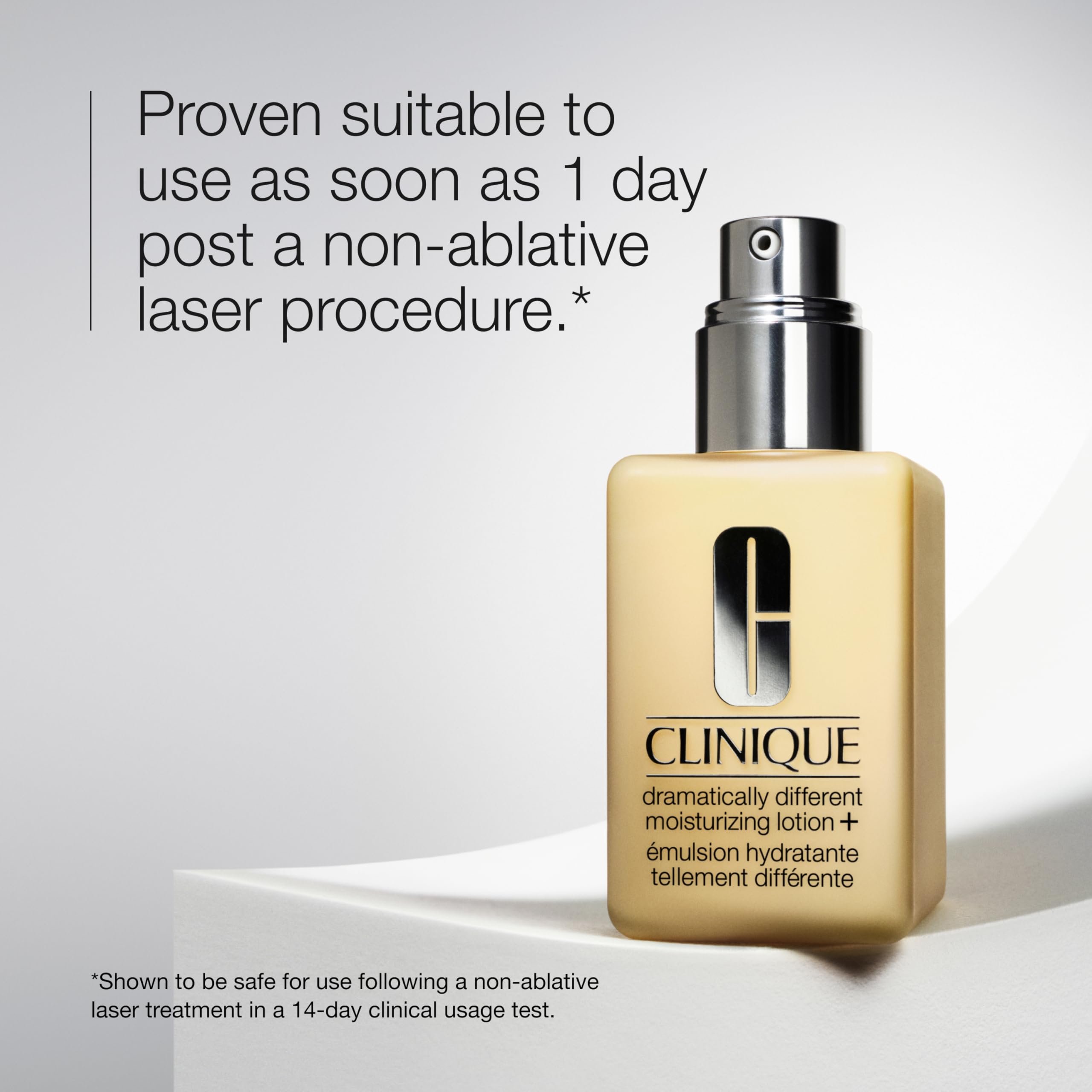 Clinique product labels and ingredients panel for transparency and trust