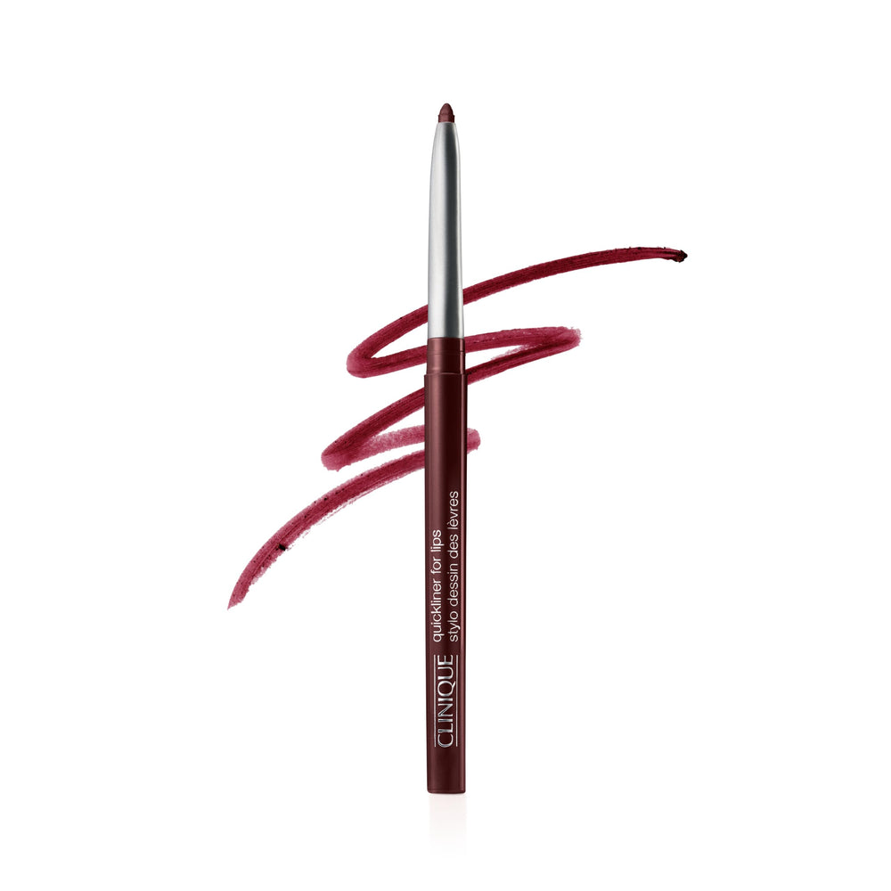 Clinique Quickliner front view showing slim automatic pencil, effortless definition