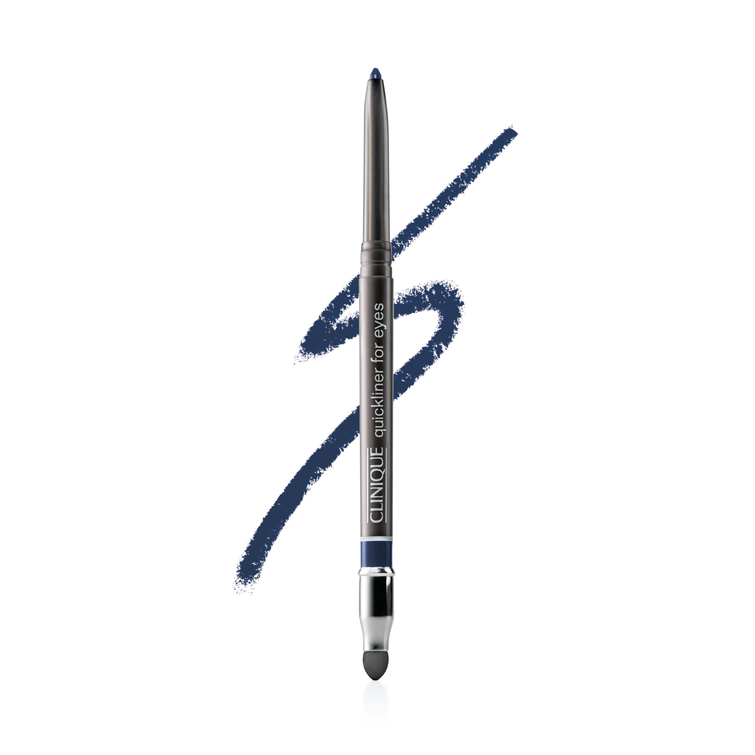 Clinique Quickliner front view showing product and label, easy application benefit