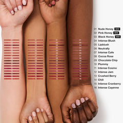 Clinique Quickliner tip close-up showing smooth glide and precise line control