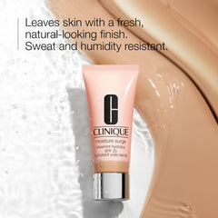 Clinique swatch on arm showing blendable tint and natural coverage