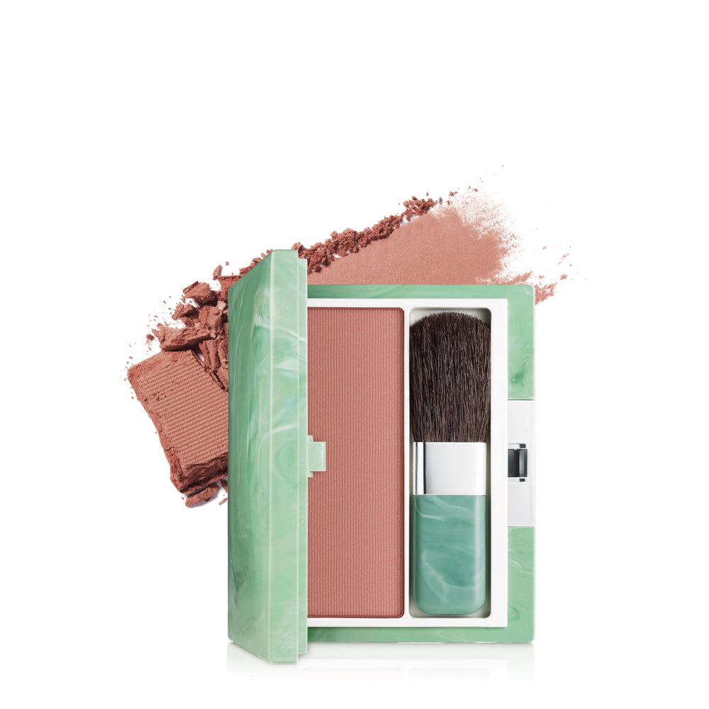 Clinique compact front packaging showing shade name and compact design for easy use