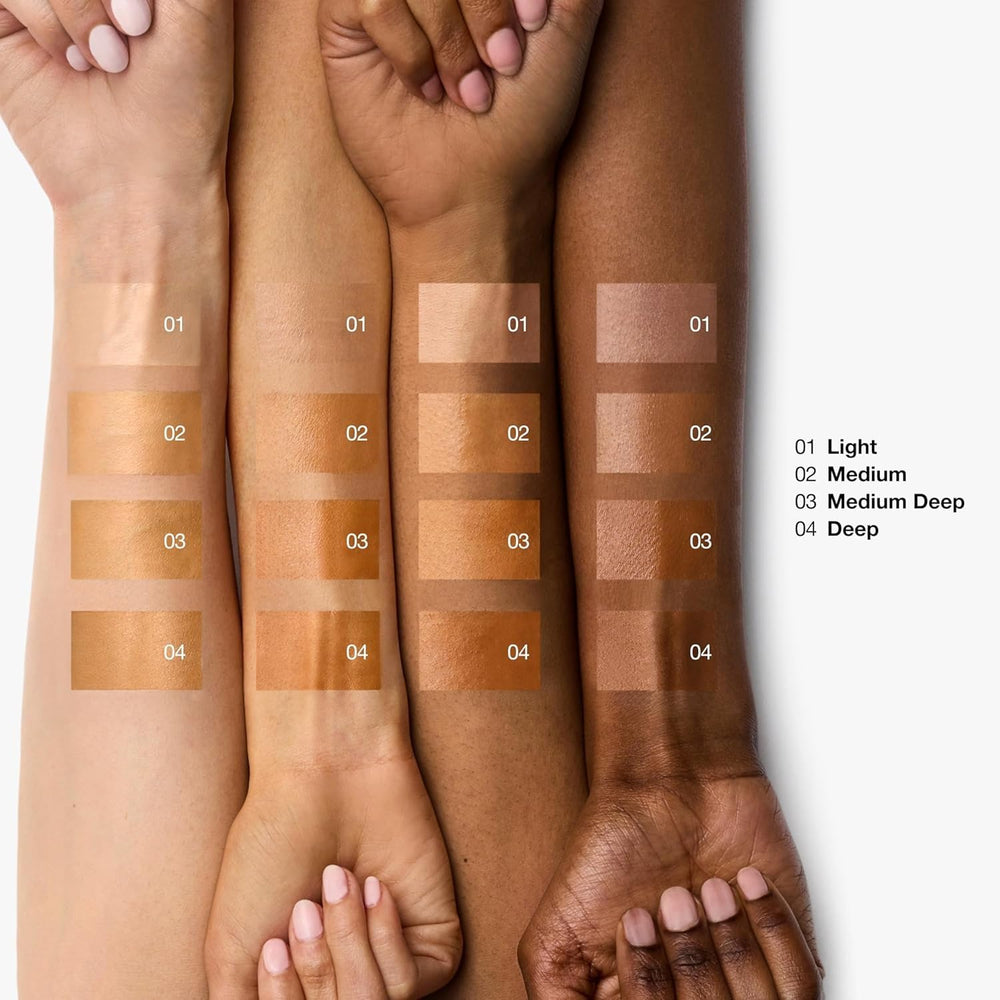 Clinique sunscreen in makeup bag conveys layering under cosmetics benefit