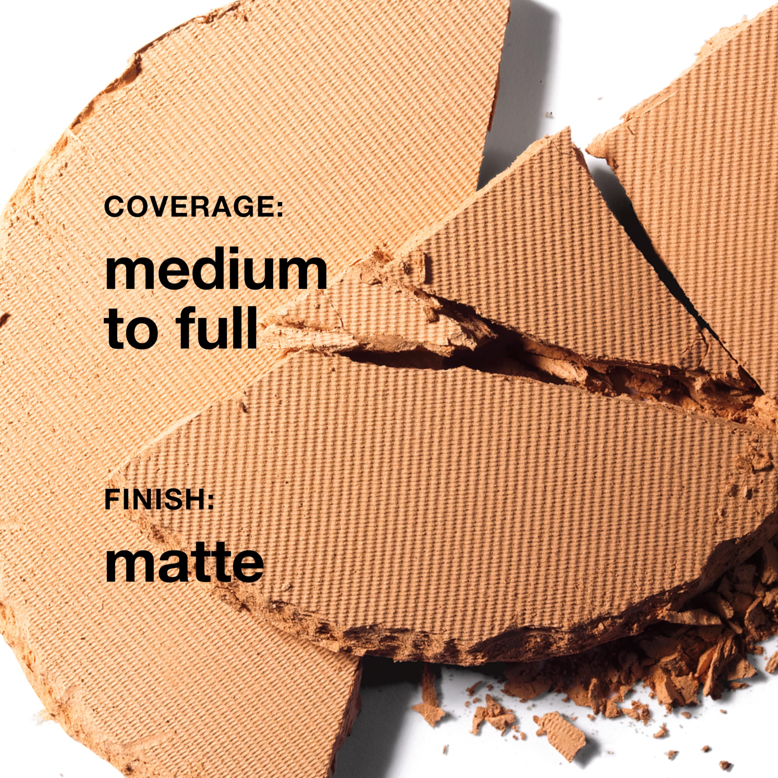Clinique powder texture close-up highlighting fine-milled finish for pore-blurring
