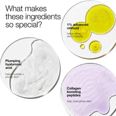 Clinique serum texture close-up drops showing lightweight consistency and quick absorption