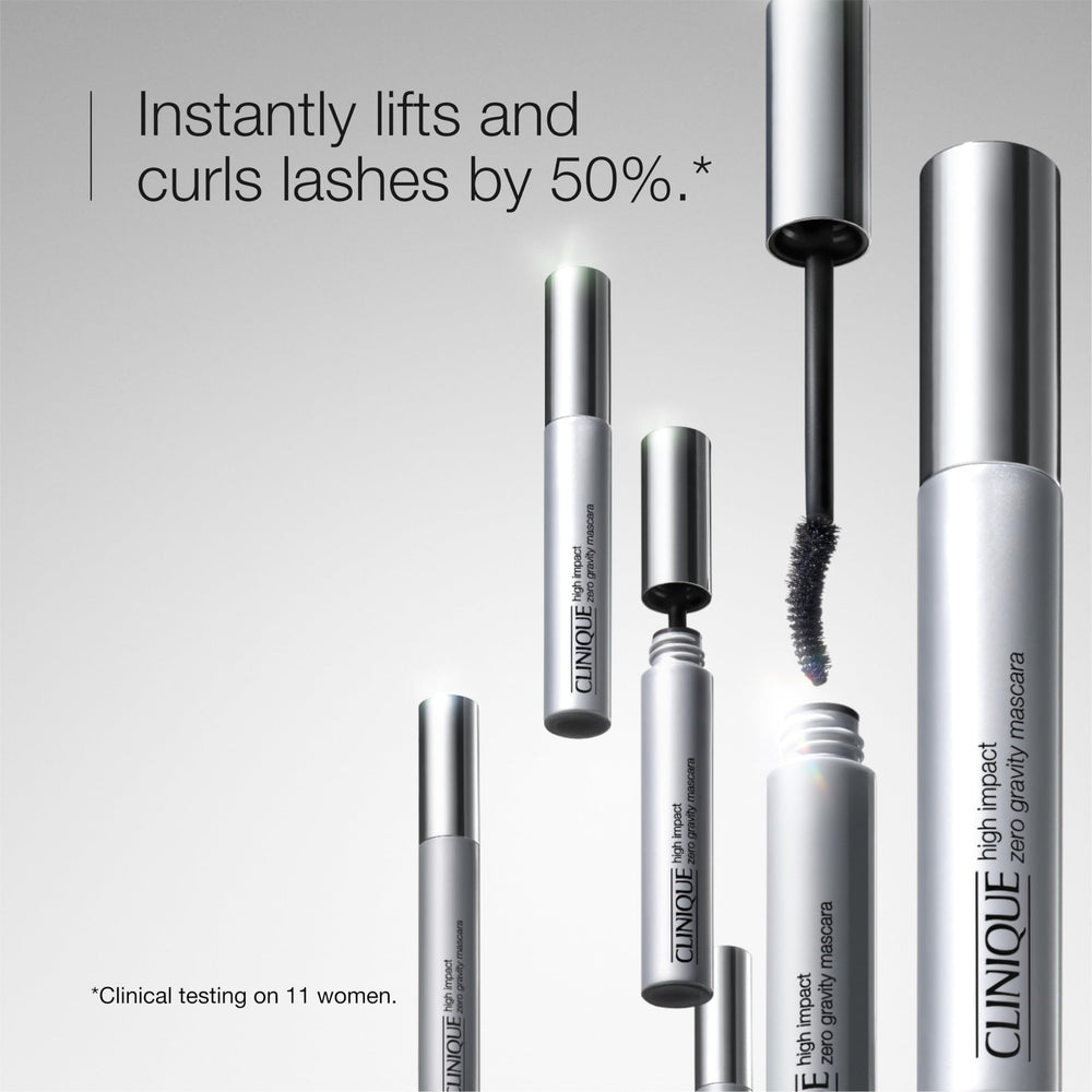 Clinique curved wand close-up demonstrating brush design for lifting lashes