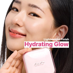 CLIO PROFESSIONAL open compact displaying cushion and applicator for easy use