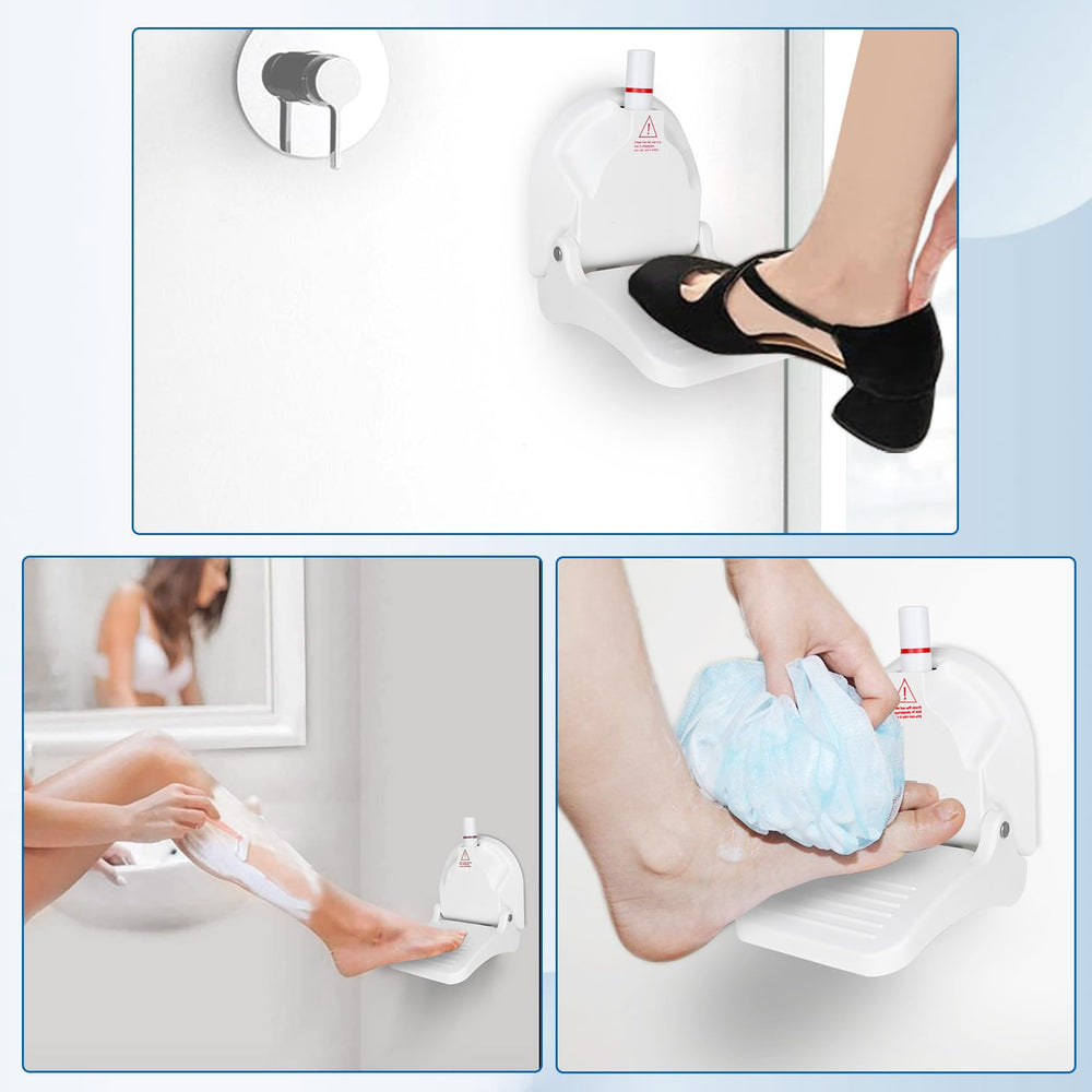 CLIO lifestyle shower scene displaying comfortable grooming and balance