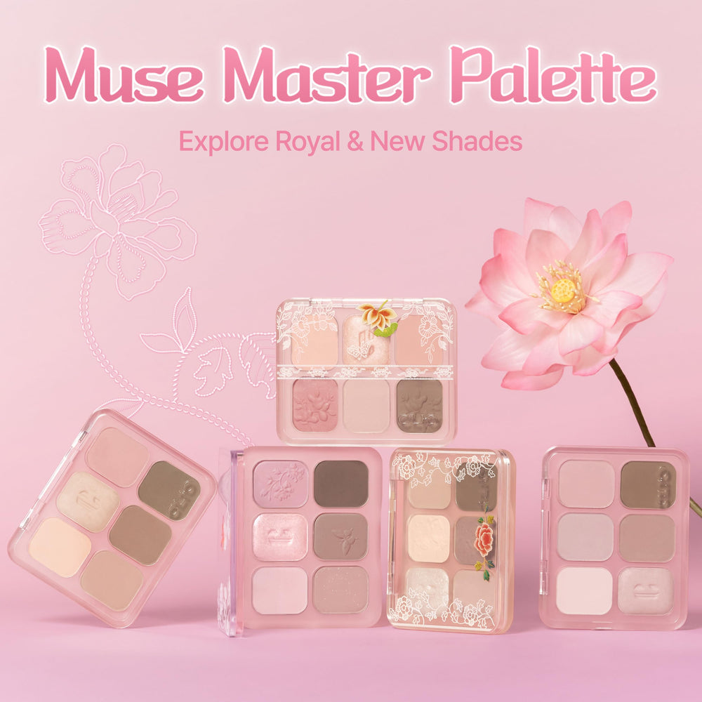 CLIO PROFESSIONAL Muse Master palette closed, compact design for travel convenience