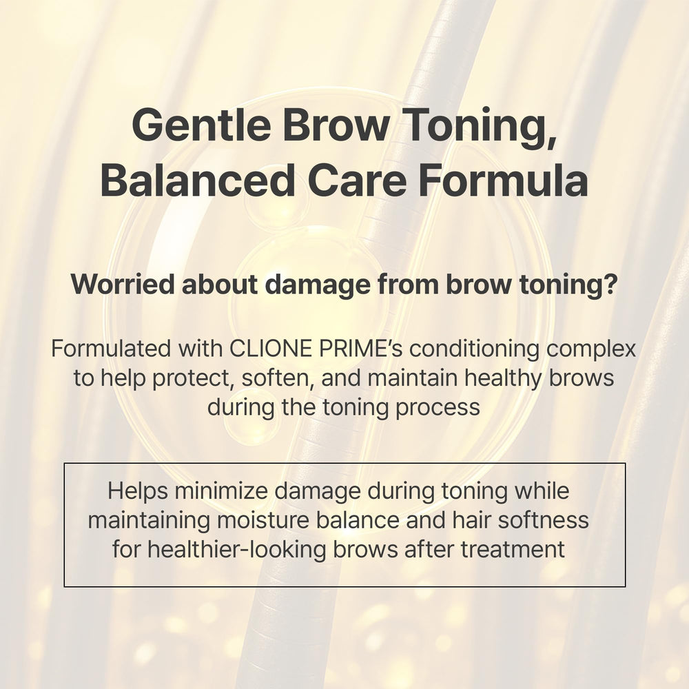 CLIONE PRIME closeup of brow texture showing blended, natural-looking hairs