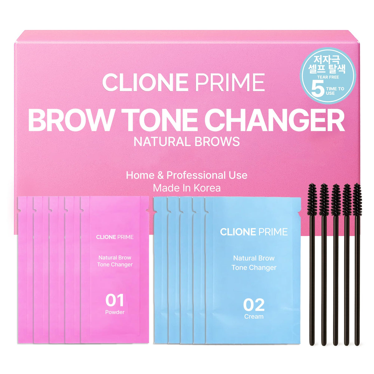 CLIONE PRIME front packaging showing kit and benefits clearly