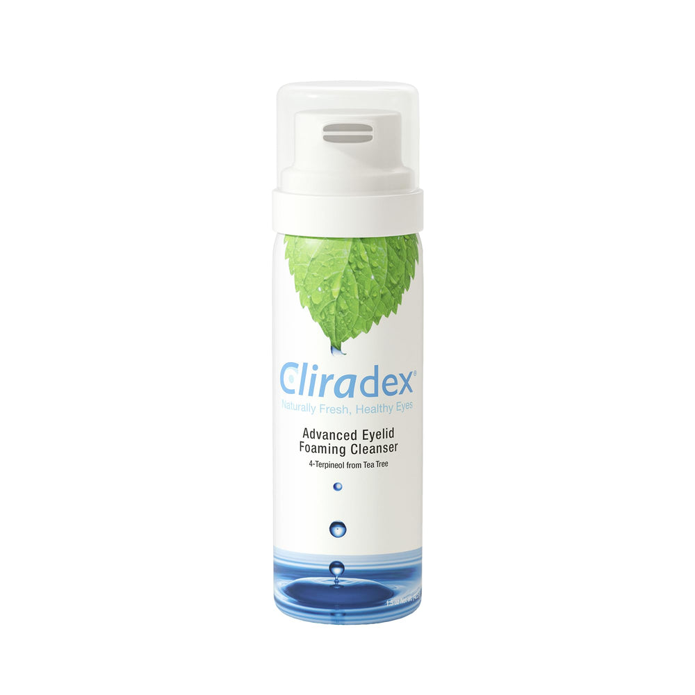Cliradex front packaging showing 1.5 oz cleanser and clear labeling, easy identification