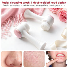 CLRDZN 2-in-1 silicone applicator demonstrating hygienic product application