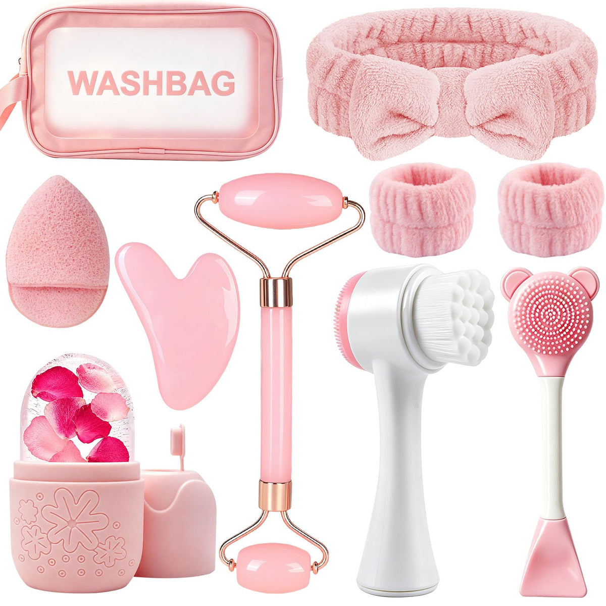CLRDZN front packaging showing the complete 10-piece skincare set benefits