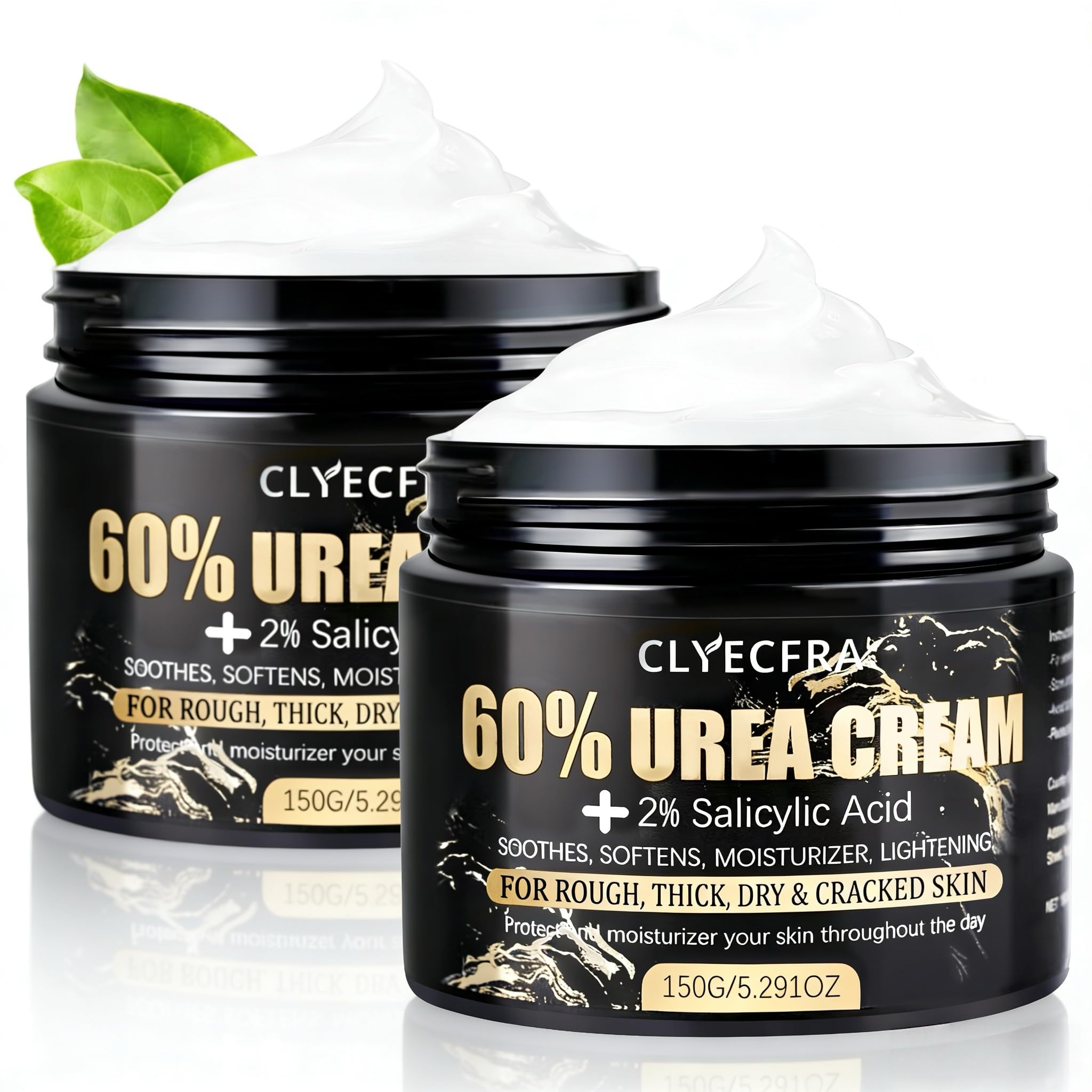Clyecfra front packaging showing 300g two-pack and product benefit