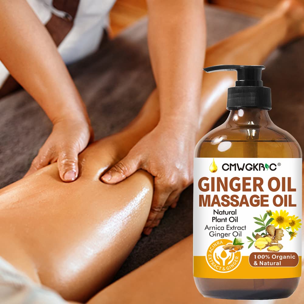 CMWGKBC oil in a home spa scene suggesting relaxing self-care benefits