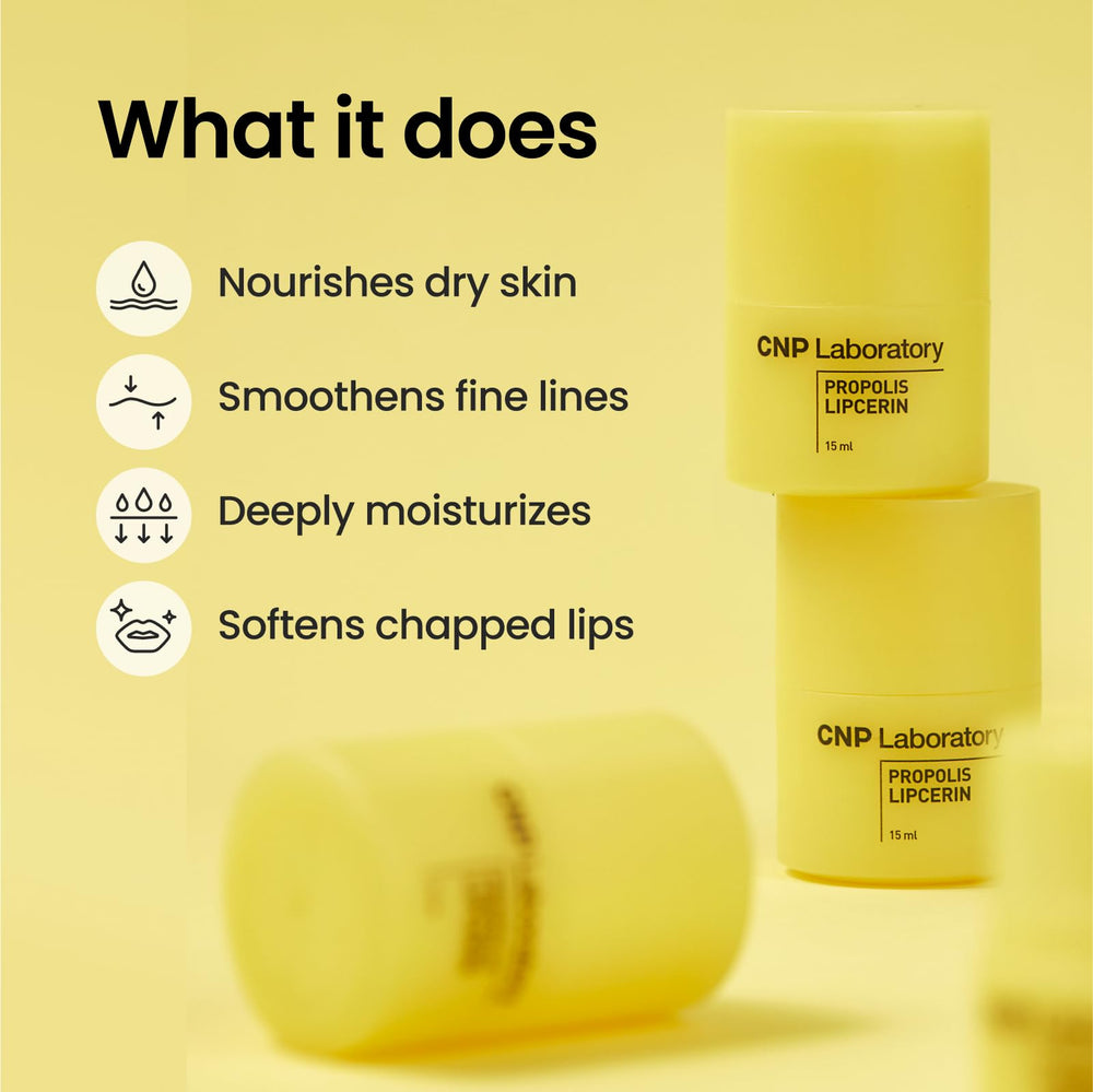CNP Honey Lip Butter dial applicator detail for hygienic portion control