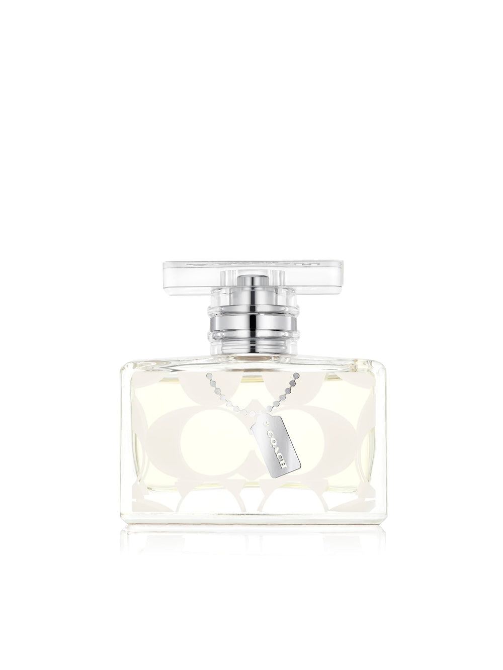 Coach signature front bottle showing elegant packaging and polished luxury