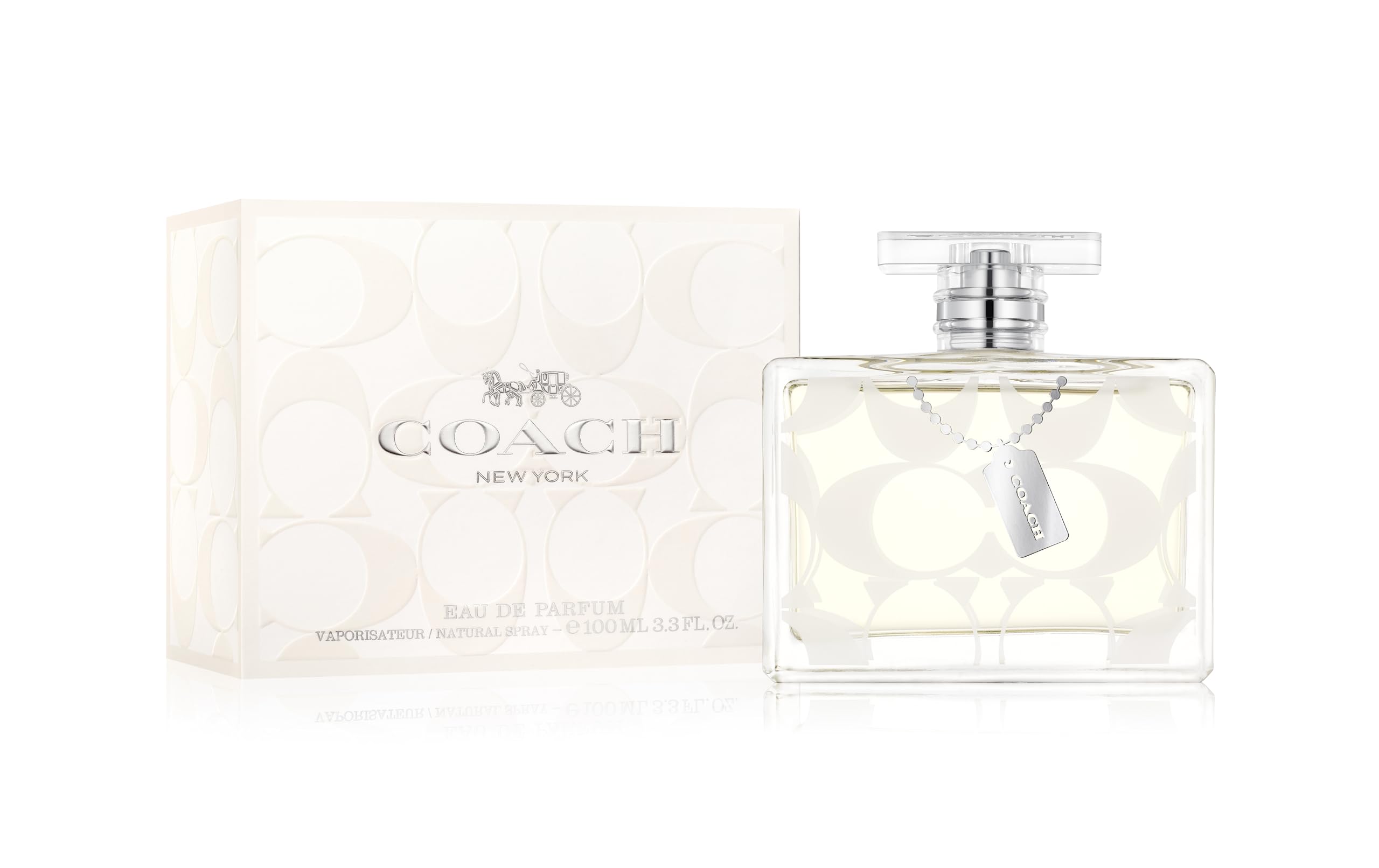 Coach Signature on wrist in lifestyle setting illustrating easy everyday freshness