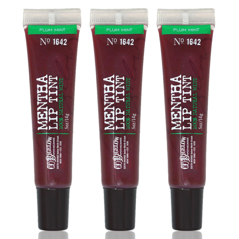 C. O. Bigelow front packaging showing three purple-tinted tubes and convenience