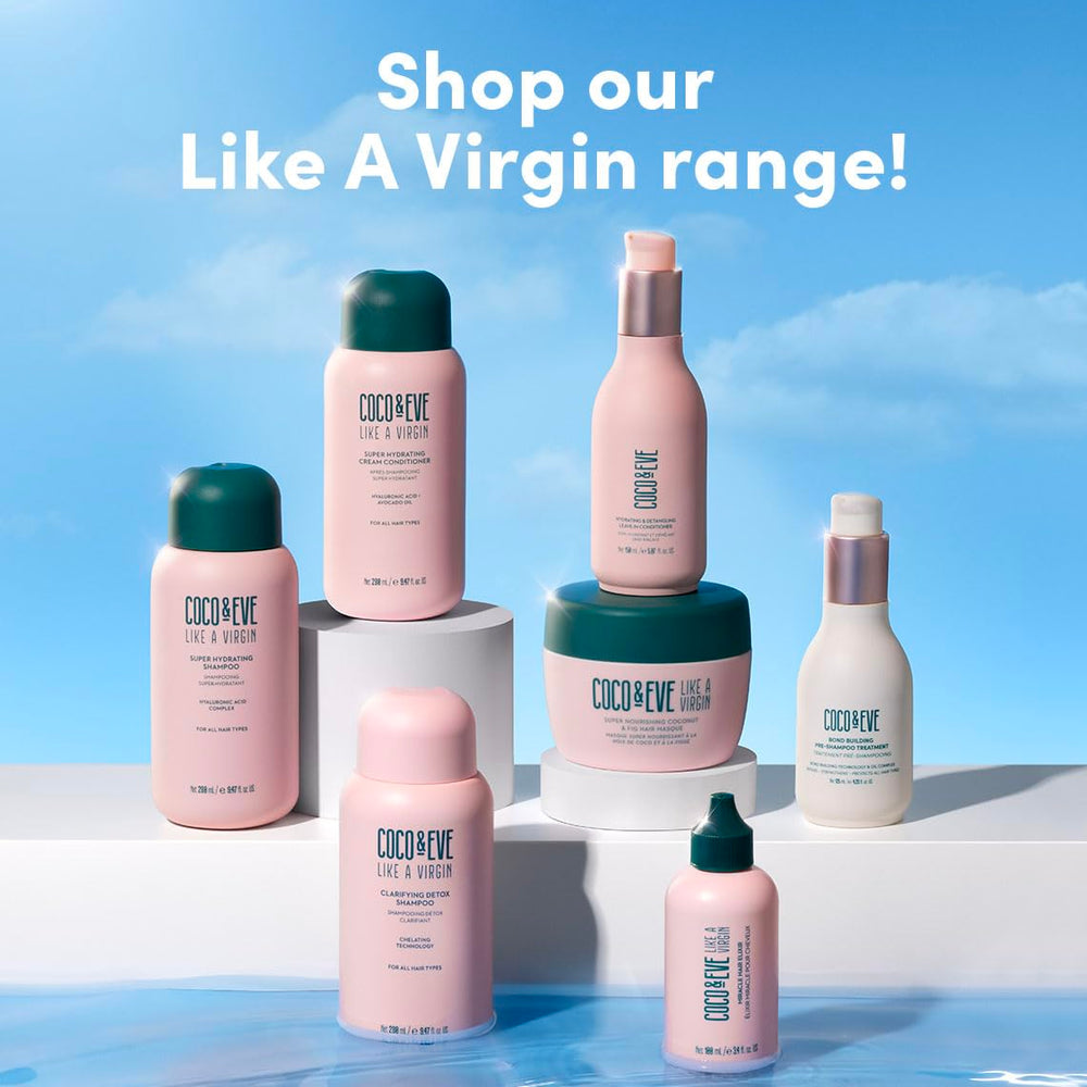 Coco & Eve shampoo paired with conditioner to show routine pairing