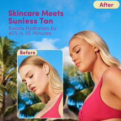 Coco & Eve micromist spraying a fine veil for even application