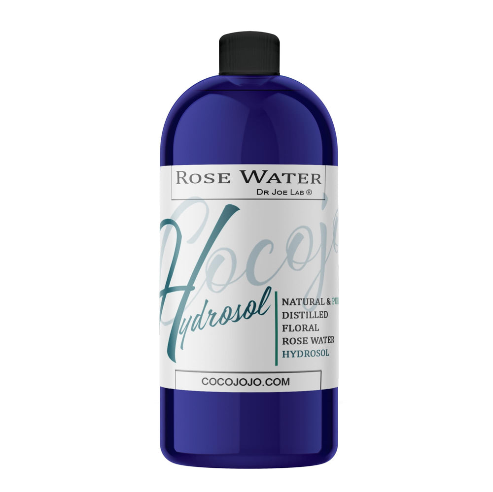 cocojojo front packaging showing large 32 oz bottle and clear label benefits