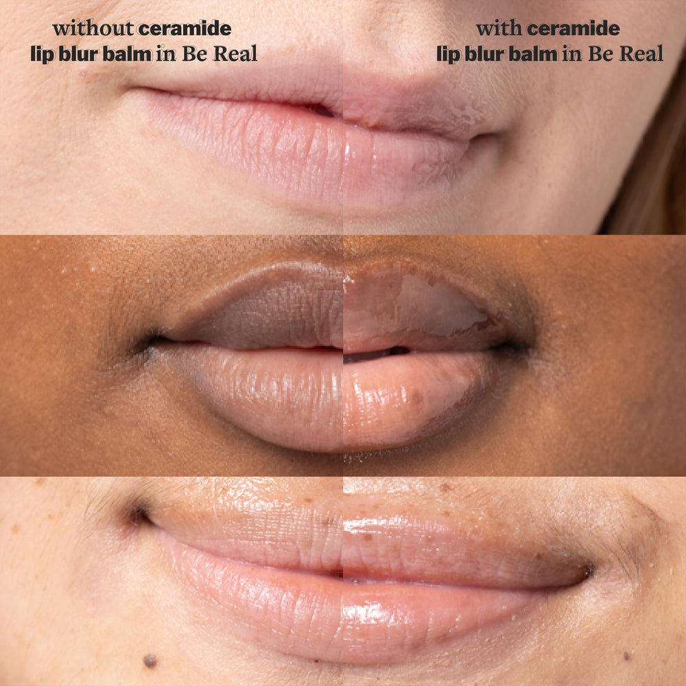 Cocokind balm texture close-up highlighting glossy, hydrating finish
