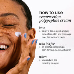 Cocokind cream on hand demonstrating smooth moisturizing feel