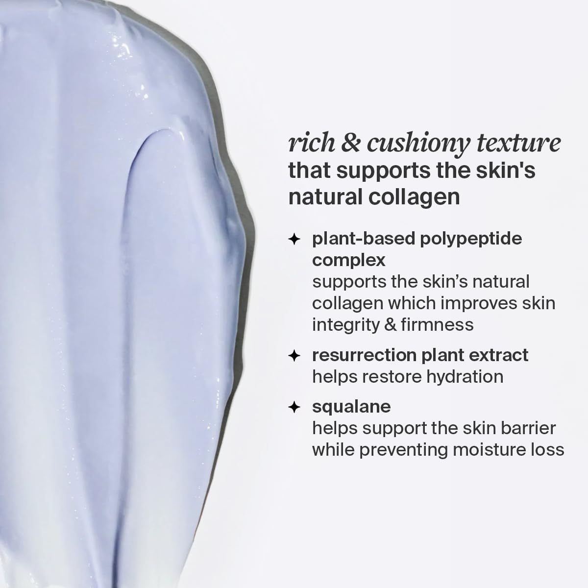 Cocokind label closeup showing ingredients and peptide complex