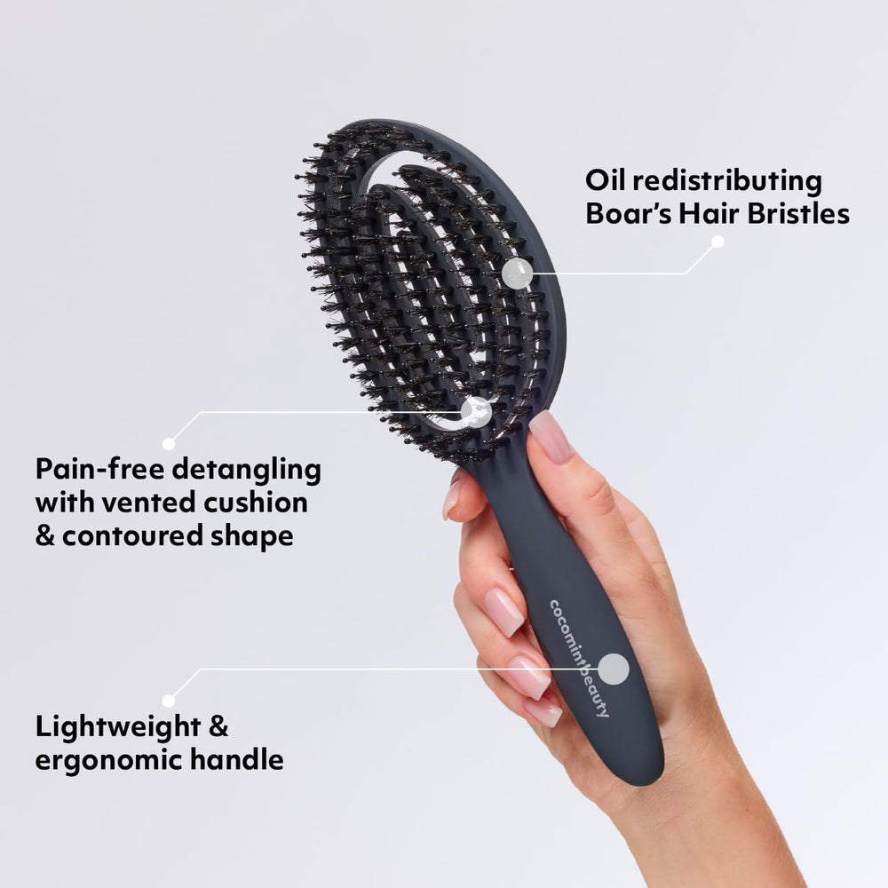 cocomintbeauty vented backless cushion detail for airflow and reduced pulling on hair