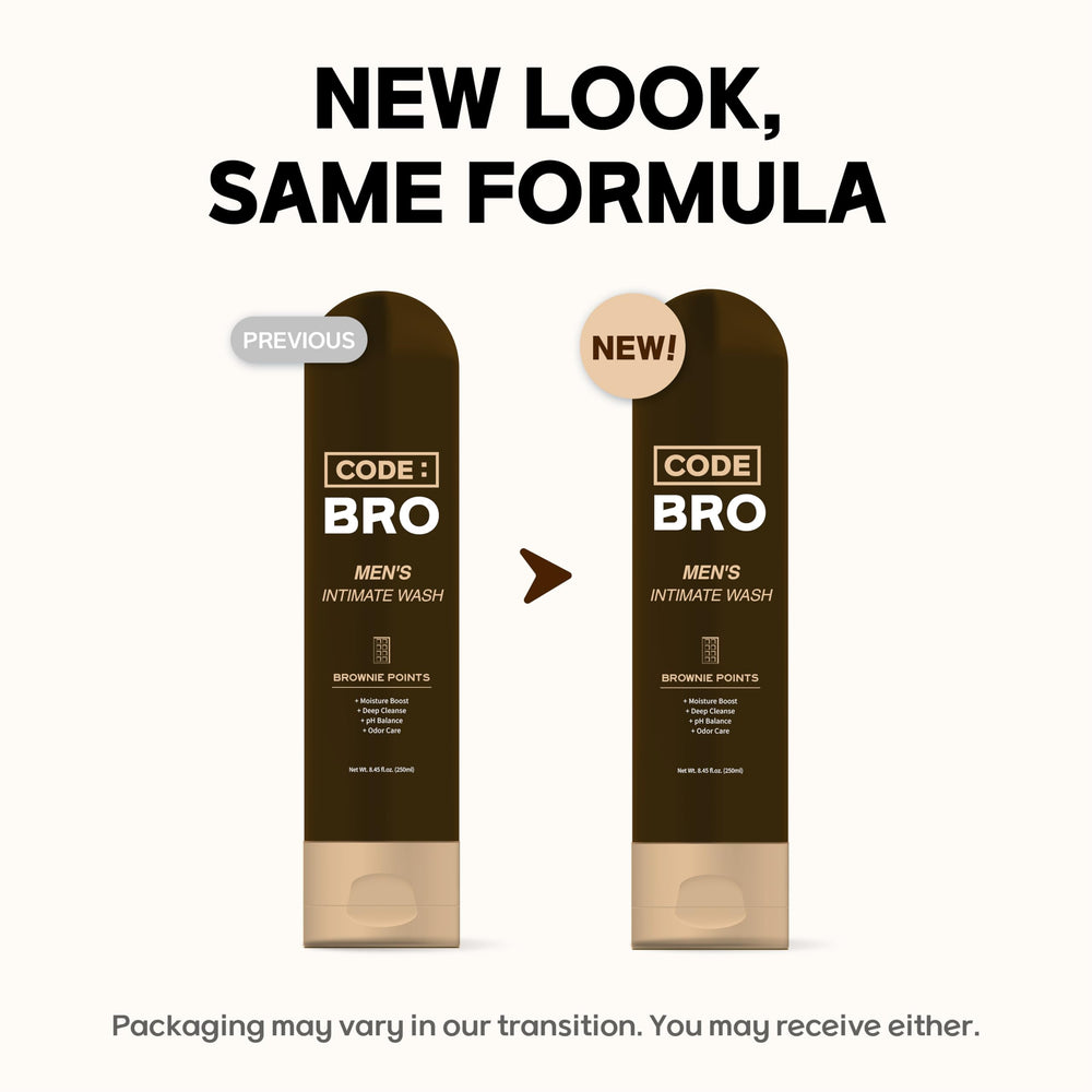 Code Bro in-shower application image showing comfortable, refreshing use
