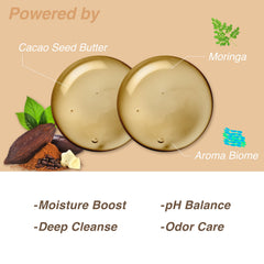 Code Bro creamy lather texture demonstrating gentle cleanse and hydration