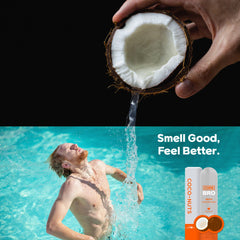 Code Bro pump dispensing gentle foam to demonstrate quick lathering benefit