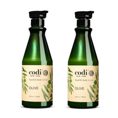 Codi bottle front packaging showing label and pump, conveys easy dispensing benefit