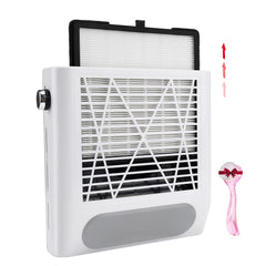 CoFashion front view showing compact dust collector and easy controls for cleaner nails