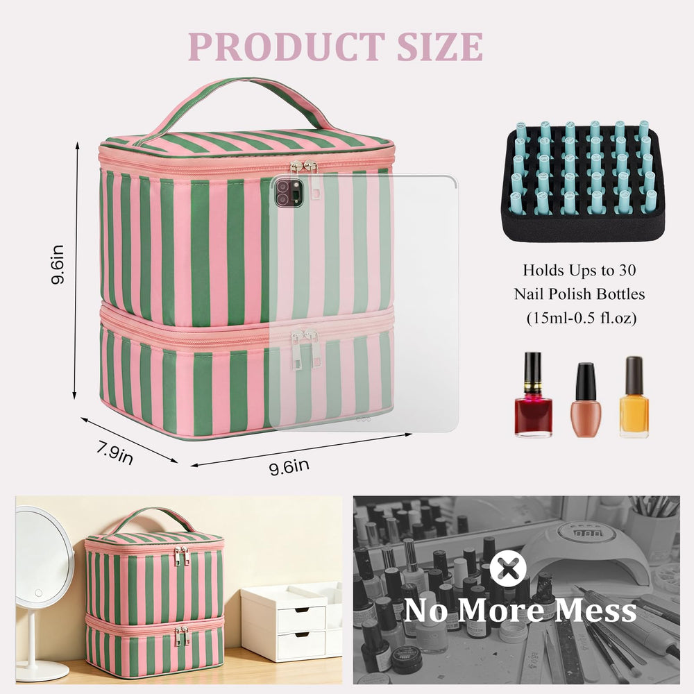 Cohawk organizer bag in a suitcase demonstrating travel-ready protection and convenience