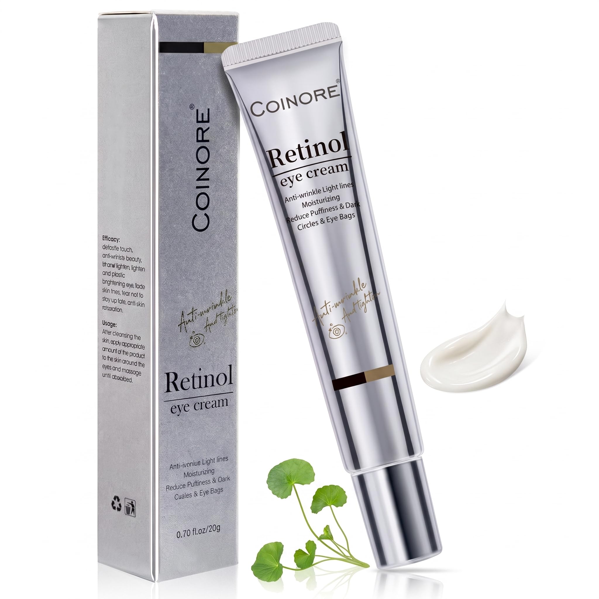 coinore front packaging showing clean branding and product size benefits quick identification