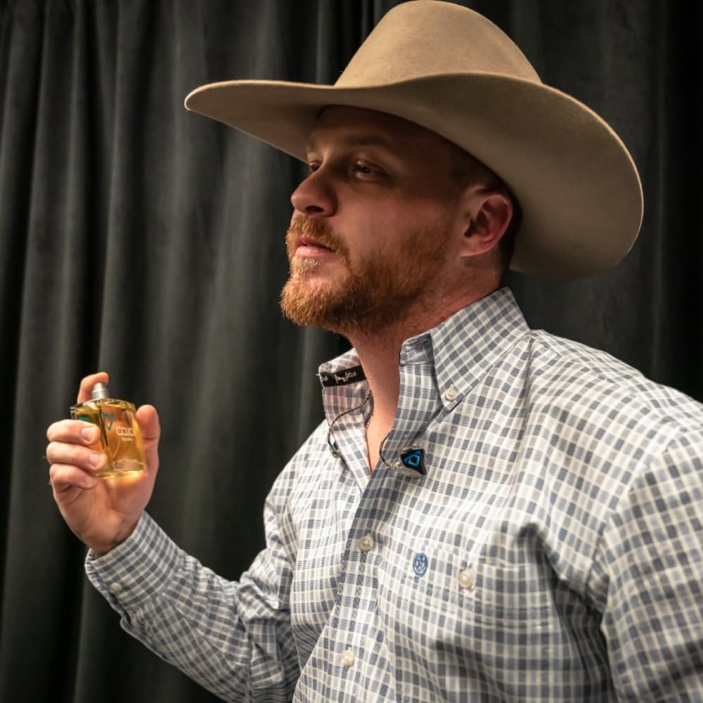 COJO bottle in hand showing 3.4 oz scale benefit: travel-friendly size