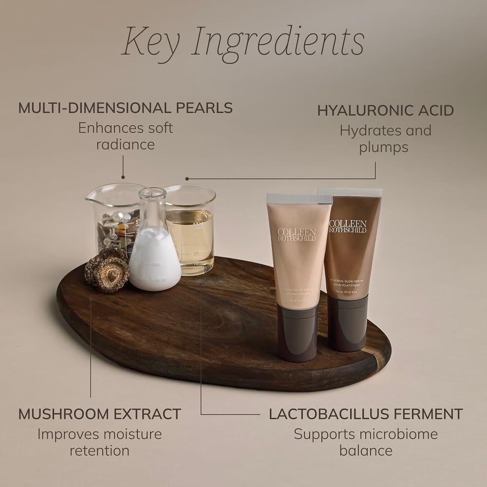 Colleen Rothschild mixed with foundation illustrating seamless blendability