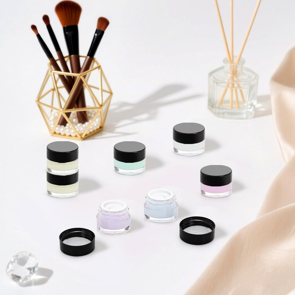 Coloch top-down jar view revealing transparent walls for easy identification