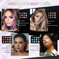 Color Nymph close-up of eyeshadow texture highlighting blendable finish